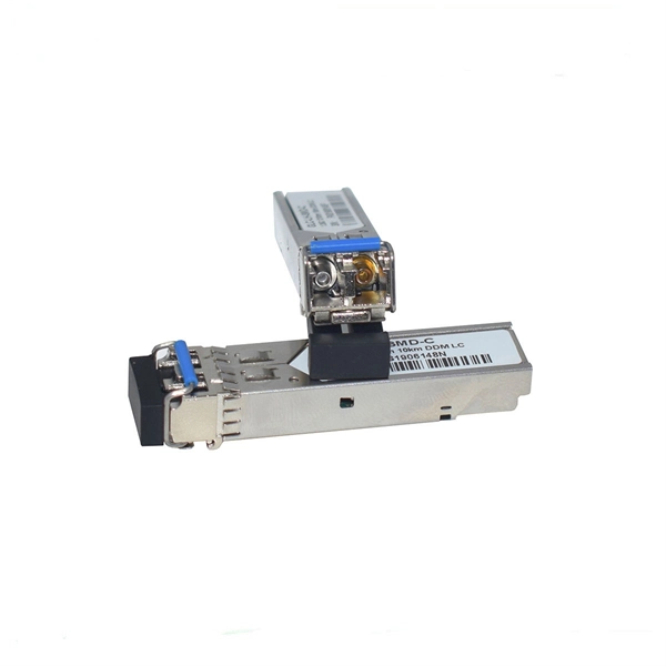 The optical-to-electrical module can be plugged into the server 