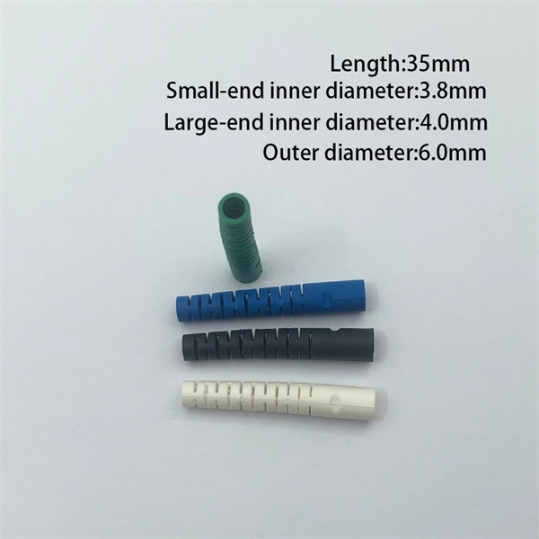 Fiber optic cable core particles